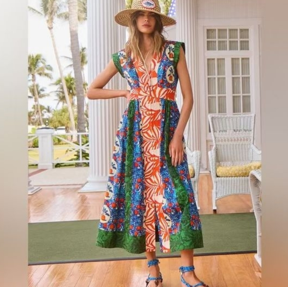 Hunter Bell April Dress - Orange Grove - Picture 2 of 9
